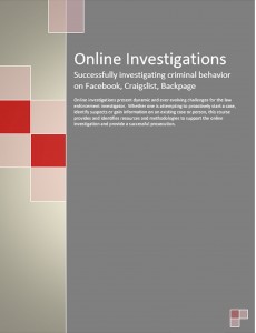 Online Investigations